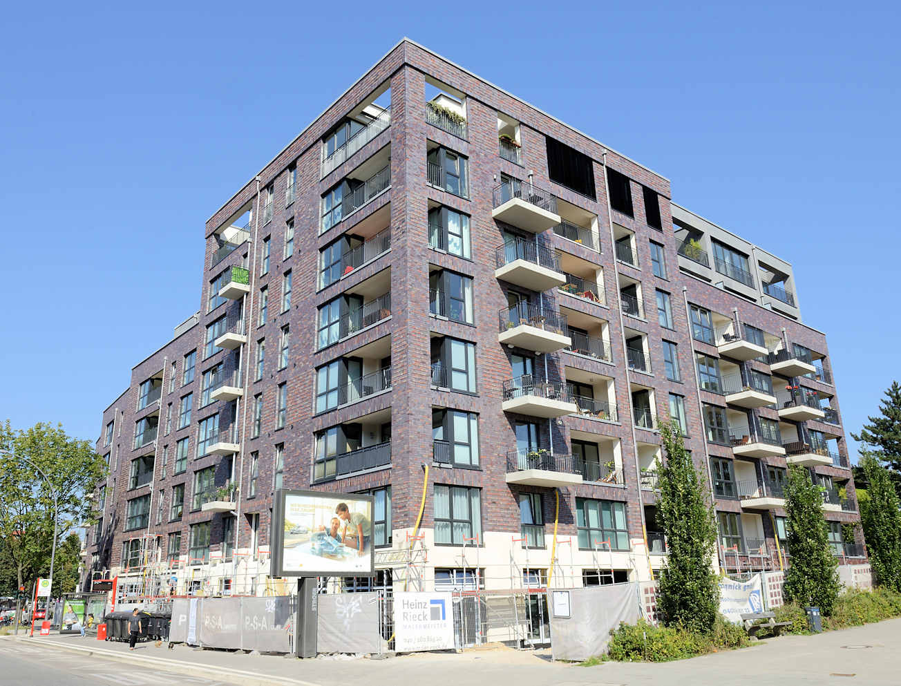 2718 Moderner Neubau - Wohnungsbau in Hamburg. | Fuhlsbüttler Straße - Fuhle, Hamburg Barmbek Nord